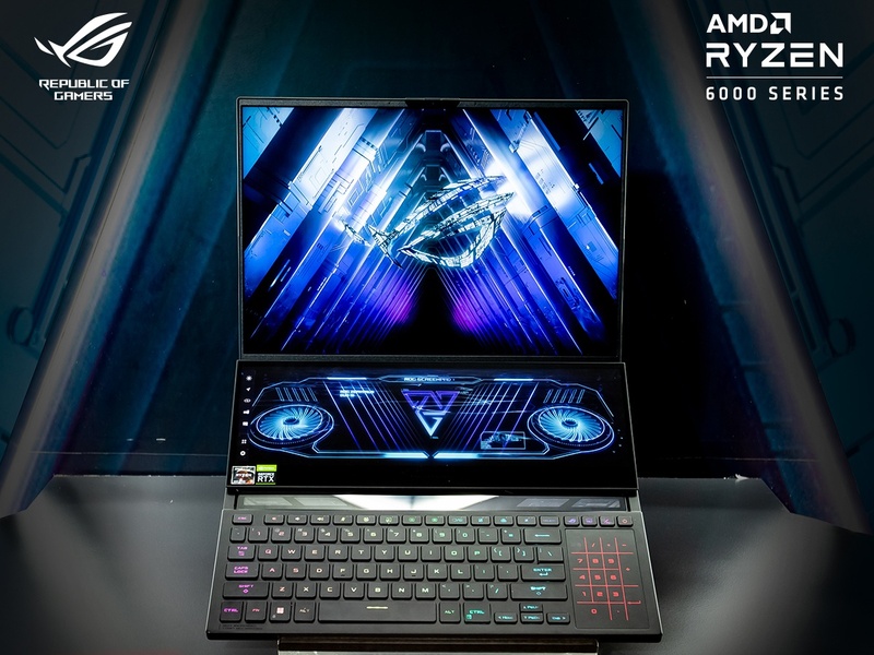 Asus ROG ra mắt loạt laptop mới cho game thủ dùng chipset AMD Ryzen 6000 Series